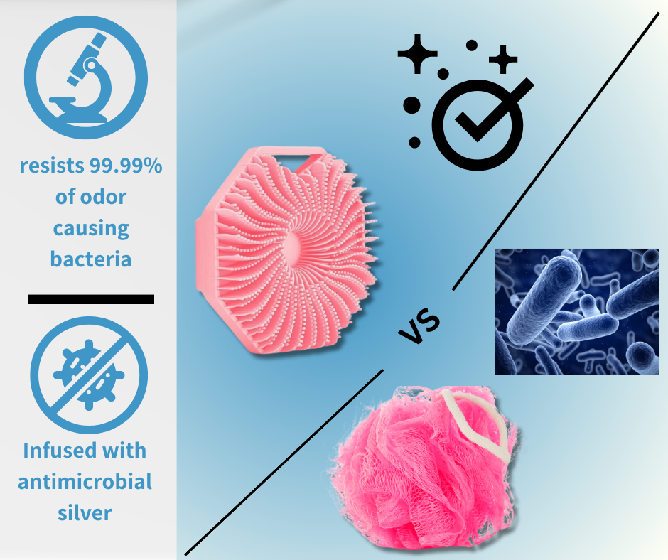 Sud Glider Silicone Body Scrubber